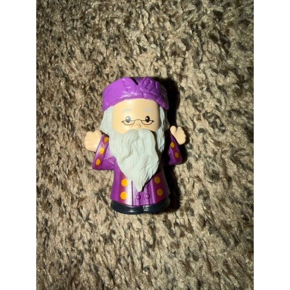 Fisher Price Little People Harry Potter Albus Dumbledore Wizard Figure 2024